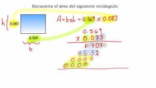 SEC 1ERO REF14 AT Multiplicación de decimales [upl. by Kwapong]