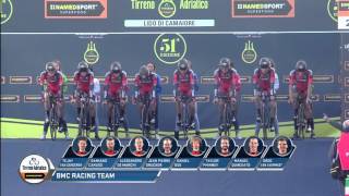 Tirreno Adriatico 2016  Day 1 Highlights [upl. by Faludi]