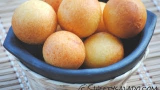 COLOMBIAN BUÑUELOS  How To Make Colombian Cheese Fritters  SyS [upl. by Aitra196]