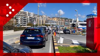 Messina la traversata dello Stretto a bordo dei traghetti [upl. by Sapers]