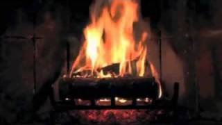 Christmas Carols with a Fireplace Video [upl. by Calderon]