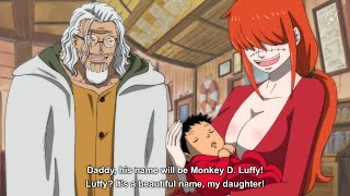 Luffys Mother Revealed Rayleigh Explains Why He Cried When Luffy Left  One Piece [upl. by Yhtrod]