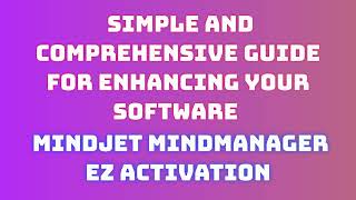 Mindjet MindManager Download and Installation Instructions [upl. by Meekahs]