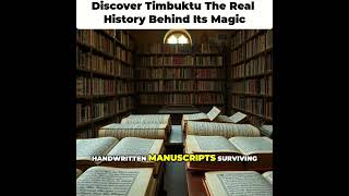 Discover Timbuktu The Real History Behind Its Magic [upl. by Eneluqcaj]