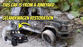 Restoration Mercedes benz Gvagon black edition g800 [upl. by Aitropal824]