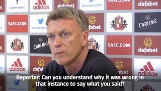 David Moyes Deeply Regrets Threatening To Slap Female Reporter [upl. by Vange]