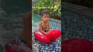 Spiderkid at Swimming Pool [upl. by Xuaeb]