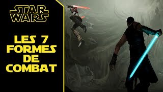 Les 7 Formes de combat Jedi  MINICOURS 13 Fr [upl. by Engis23]