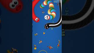 Wormszone Magic🐍 Game play Short snack worms youtubeshort slitheriowormatiogames [upl. by Schram]