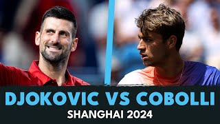 Novak Djokovic vs Flavio Cobolli  Shanghai 2024 Highlights [upl. by Ainex91]