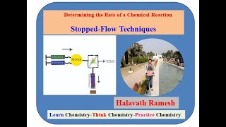 Stoppedflow techniques Rate of chemical reaction [upl. by Lalad]