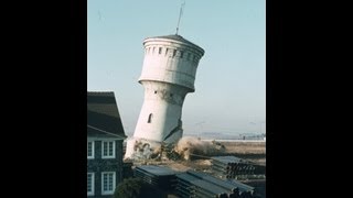 Sprengung Wasserturm in RemscheidLennep [upl. by Farrah]