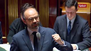 quotJaime le vinquot répond Edouard Philippe à Nathalie Delattre [upl. by Atisor]