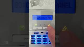 Visonic powermaster alarm Switch off Trouble Beeps [upl. by Ttennaj]