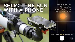 How to Take a Photo of the Sun With Your Smartphone in 116 Seconds [upl. by Levona]