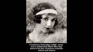 Constance Talmadge  Golden Age Hollywood [upl. by Rombert522]