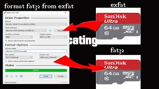 how to format file system exfat to format fat32 easy [upl. by Ennair]