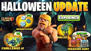 Halloween Update Calendar Explained 2024 Clash of Clans [upl. by Flemings]