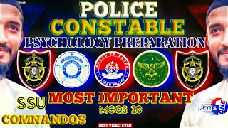 Police Constable 🚨🚓 Psychology Preparation ✨ Part 1 ✅Top Most Important Mcqs 25 💯 [upl. by Atiuqcaj]