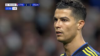 Cristiano Ronaldo vs Atletico Madrid A  UCL 202122  HD [upl. by Ramses415]