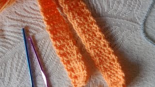 Pyrshang thaiñ RIBBING  Crochet RIBBING with SCBLO [upl. by Shamrao8]