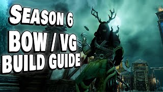 THE DARK ELF SEASON 6 BOWVG PVPPVE BUILD GUIDE NEW WORLD [upl. by Ecirb]