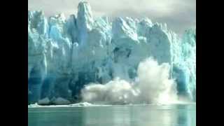 hubbard glacier calvings taken during kayak trip [upl. by Lepper]