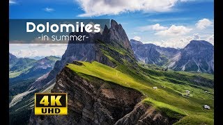 Dolomites  Südtirol Alto Adige South Tyrol 4k [upl. by Irahs]