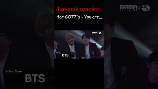 Taekook 💜reaction for got7 You are 💜💜💜 [upl. by Ariak]