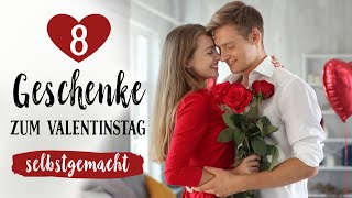 8 DIY Valentinstag Geschenke 2022💘🎁 Geschenke für den Freund selber machen [upl. by Felisha]