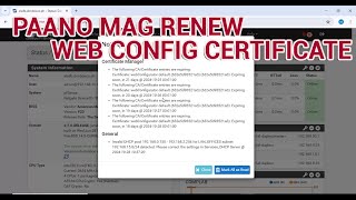 How to Renew PFSENSE Server CACertificates Web Configurator [upl. by Gasperoni73]