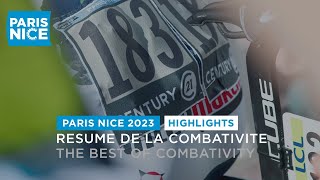 Best Of du Prix de la Combativité  Highlights of the most agressive rider  ParisNice 2023 [upl. by Sylvie]