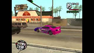 GTA San Andreas skyline gtr r34 car parking multiplayer 😱 [upl. by Shornick]