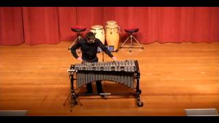 quotClaire de Lunequot on vibraphone performed by Tyler Hunt [upl. by Gnivre938]