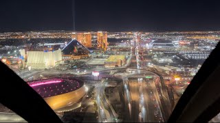 Night time helicopter flight over Las Vegas [upl. by Nyliak]