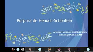 Púrpura de Henoch Schonlein [upl. by Vidovik]