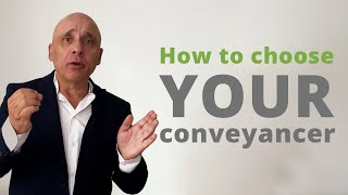 How to choose your conveyancer [upl. by Lachish832]