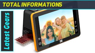 KODAK SLIDE N SCAN Max Digital Film Scanner Transform Your Memories to Digital Brilliance [upl. by Husch]