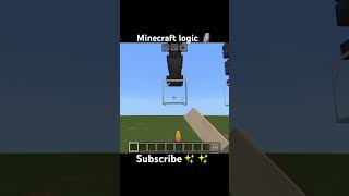 Minecraft logic 💸💸🗿minecraft animeart minecraftpe memes gaming comedy freefire pubg pvp [upl. by Amerigo]