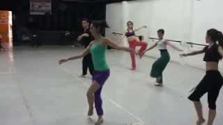 Contemporary Dance Class by Karina Colmeiro [upl. by Ledairam]