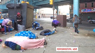 America Kensington Ave Streets of Philadelphia  Not Good 🥲 [upl. by Ymeraj]