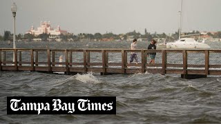 Scenes from Pinellas County as Hurricane Helene nears Florida [upl. by Magas]