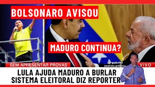 Bolsonaro avisou sobre a Venezuela e o Brasil paris santaceia venezuela madruro [upl. by Olney978]