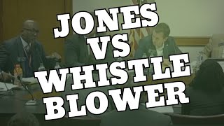 Senator Jones Attacks GA Whistleblower [upl. by Hteboj]