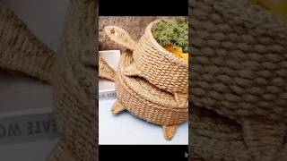 Jute craft 🐢diy craft [upl. by Bibah]