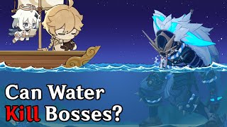 Can Water Instantly Kill Bosses in Genshin Impact [upl. by Petulia]