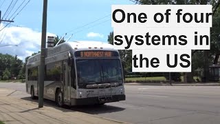 Next Generation of Trolleybuses in Dayton Ohio USA 2018 [upl. by Audre]