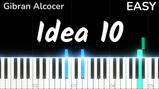 Idea 10 EASY Piano Tutorial [upl. by Annaj]