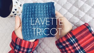 LAVETTE  Comment faire une lavette facile tricot [upl. by Ephrayim]