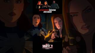 Captain Carter amp Black Widow vs the Red Room 🔥 whatif marvel [upl. by Bosch]